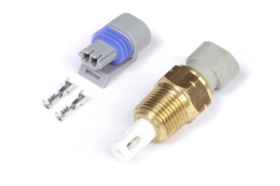Haltech Fit Air Temp Sensor 3/8 NPT 18 TPI (Incl Delphi Plug & Pins)