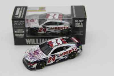 William Byron 2022 Liberty University Atlanta 3/20 Race Win 1:64 Diecast Chassis