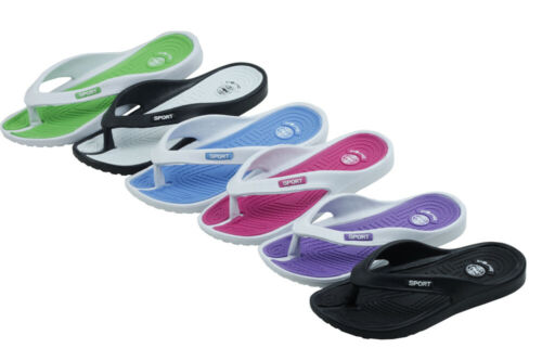 Womens Sandals Thong Flip Flops Beach Pool Indoor/outdoor Slippers Shoes Sz 5-11