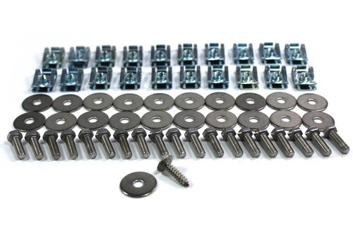 BMW E90 E91 E92 Engine & Gearbox Under Tray Shield 21x Clips