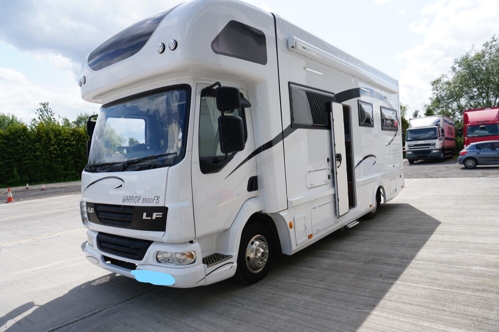 WARRIOR 8500FB COACHBUILT HIGH SPEC 2008 DAF 45 SERIES 7.5 TON