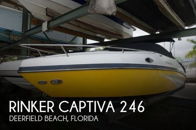 2010 Rinker Captiva 246 Used