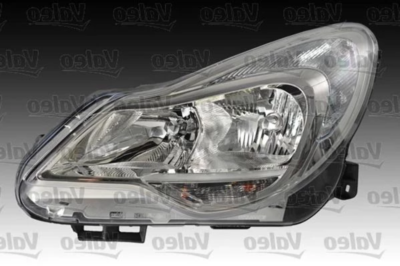 Corsa Front Left Headlight Halogen Headlamp Fits Vauxhall 1216697  