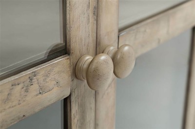 32 in. Accent Cabinet in Weathered Finish [ID 3484278]