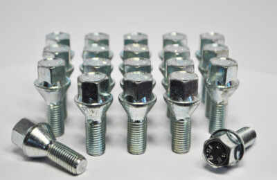 Saab 9-3 YS3F Alloy Wheel bolts x 20. B12