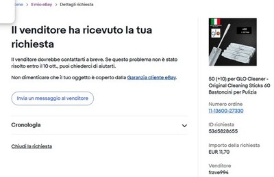 Foto dell'oggetto di un acquirente verificato