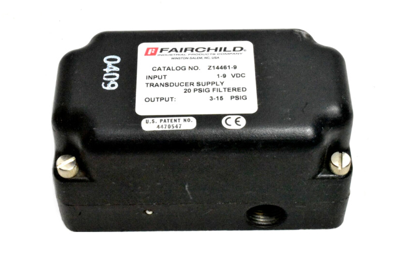 Fairchild Z14461-9 Transducer 1.9 VDC Input