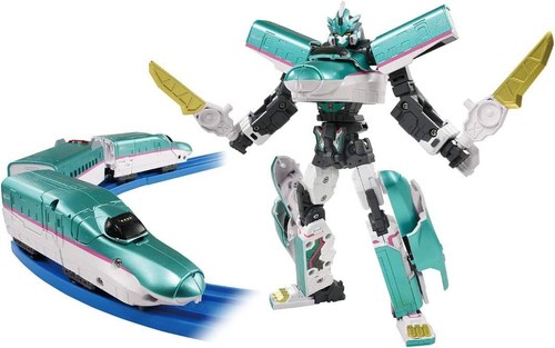 Arakni プロモ6種 Pla-rail Shinkansen Deformed Robo SHINKALION Z E5 HAYABUSA w