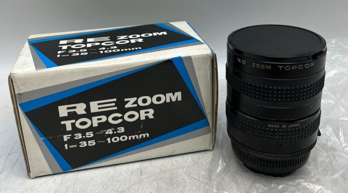Topcon Re Zoom Topcor 35-100mm F3.5-4.3 Topcon KE Mount Lens
