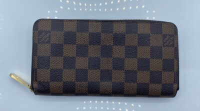小物 LOUIS VUITTON ZIPPY WALLET DAMIER LOUIS VUITTON ZIPPY WALLET - DAMIER EBENE (MVP003577) | eBay