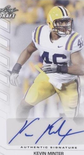 2013 Leaf Draft Kevin Minter #BA-KM1