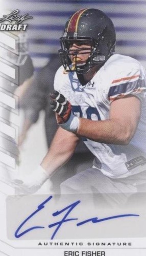 2013 Leaf Draft Eric Fisher #BA-EF1