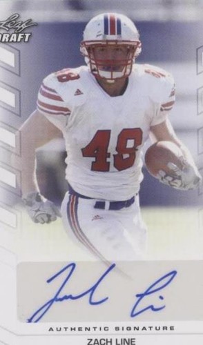 2013 Leaf Draft Zach Line #BA-ZL1