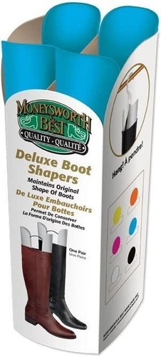 Moneysworth and Best Deluxe Boot Shapers - Assorted Colors (1 Pair)