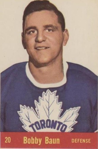 1957-58 Parkhurst - Bob Baun #20