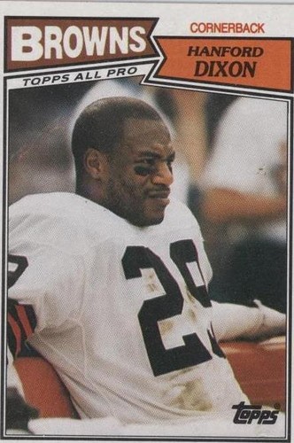 1987 Topps Hanford Dixon #93