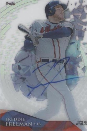 2014 Topps High Tek - Freddie Freeman #HT-FF
