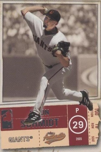 2005 Fleer Authentix - Jason Schmidt #76
