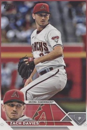 2023 Topps Series 1 - Zach Davies #123
