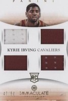 2012-13 Panini Immaculate Collection - Kyrie Irving #12