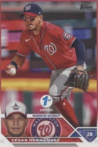 2023 Topps Series 1 1st Edition - Cesar Hernandez #244