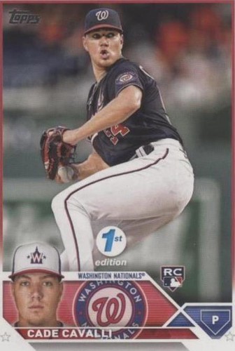 2023 Topps Series 1 1st Edition - Cade Cavalli #320