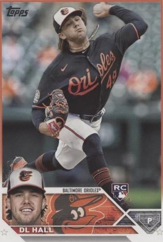 2023 Topps Series 2 - DL Hall #547