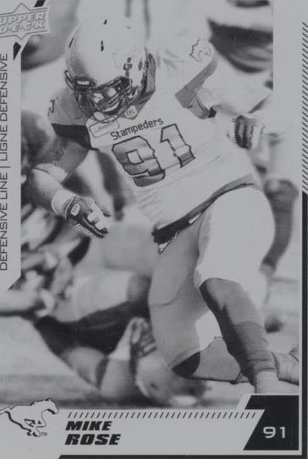 2020 Upper Deck CFL Mike Rose #16