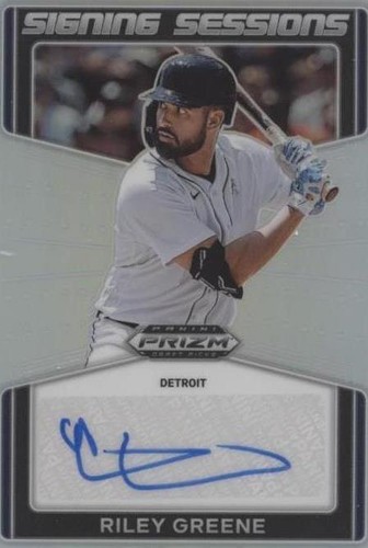 2022 Panini Prizm Draft Picks - Riley Greene #SS-RG
