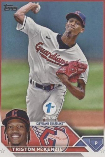2023 Topps Series 1 1st Edition - Triston McKenzie #65