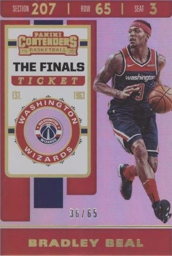 2019-20 Panini Contenders - Bradley Beal #11