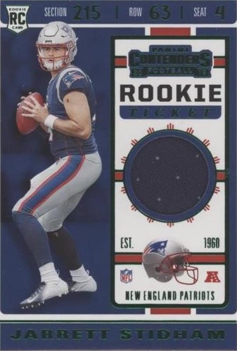 2019 Panini Contenders Jarrett Stidham #RTSV-22