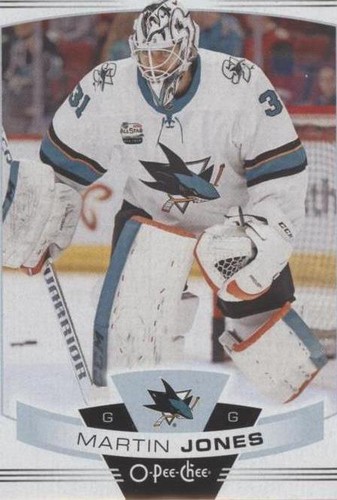 2019-20 O-Pee-Chee - Martin Jones #373