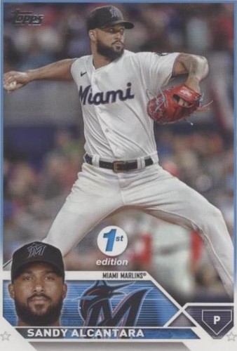 2023 Topps Series 1 1st Edition - Sandy Alcantara #107