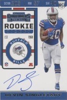 2019 Panini Contenders Devin Singletary #137