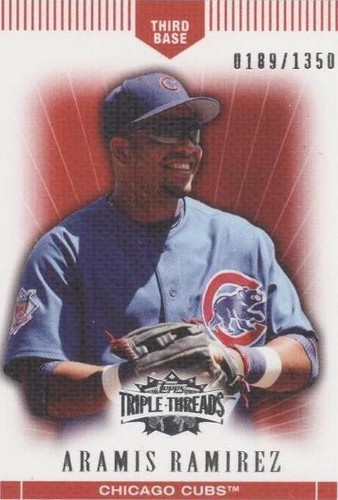 2007 Topps Triple Threads - Aramis Ramirez #97