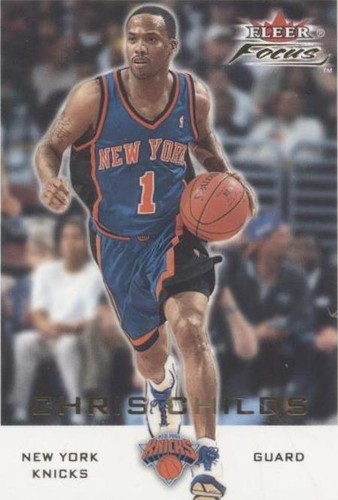 2000-01 Fleer Focus - Chris Childs #34