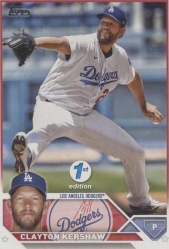 CLAYTON KERSHAW 2023 TOPPS JAPAN EDITION 88 CHERRY TREE VAR