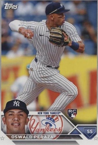2023 Topps Series 1 - #94 - Oswald Peraza - New York Yankees - RC 