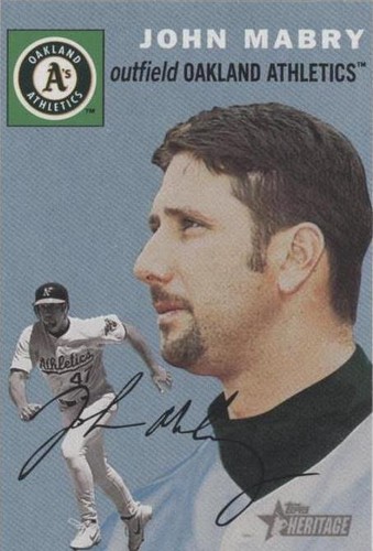 2003 Topps Heritage - John Mabry #401