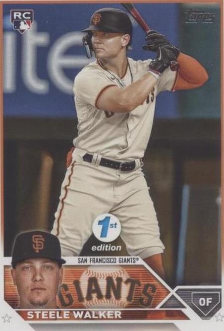 2023 Topps Series 1 1st Edition - Steele Walker #264