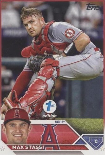 2023 Topps Series 1 1st Edition - Max Stassi #85