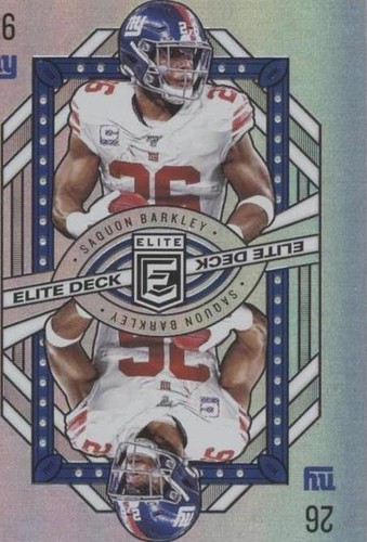 2020 Panini Donruss Elite Saquon Barkley #7