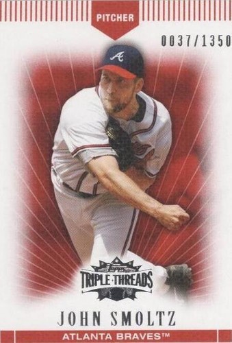 2007 Topps Triple Threads - John Smoltz #118