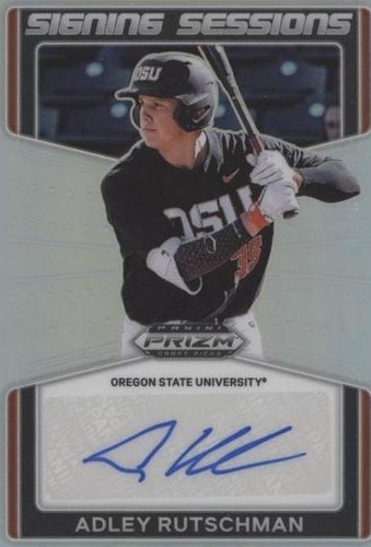 2022 Panini Prizm Draft Picks - Adley Rutschman #SS-AR