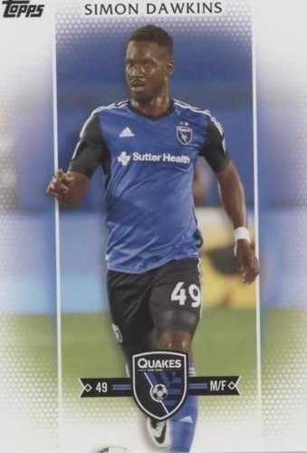 2017 Topps MLS Simon Dawkins #104