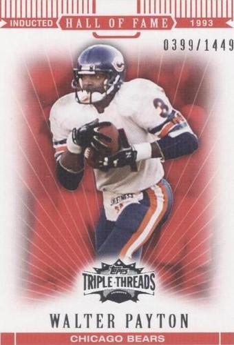 2007 Topps Triple Threads Walter Payton #94