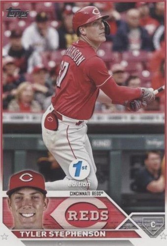 2023 Topps Series 1 1st Edition - Tyler Stephenson #166