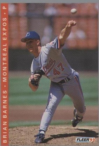 1993 Fleer - Brian Barnes #457