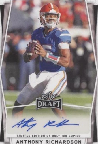 2022 Leaf Draft Limited Edition Anthony Richardson #BA-AR1